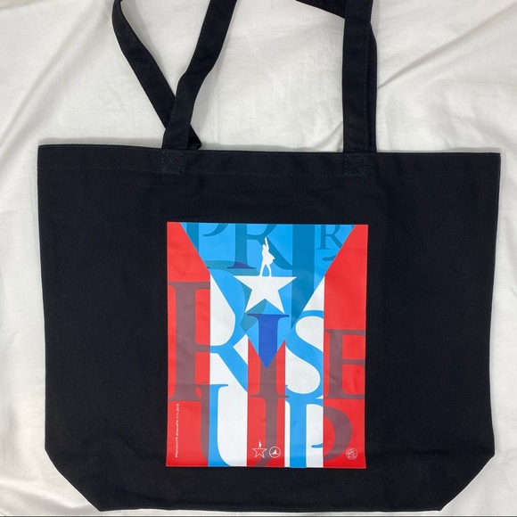 NWOT Hamilton Puerto Rico Rise Up Tote Bag - Picture 3 of 9